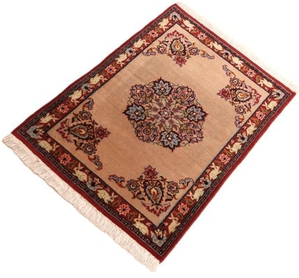 Vintage Isfehan Carpet 84x64 - alternate view