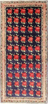 Gashghai Teppich  225x105