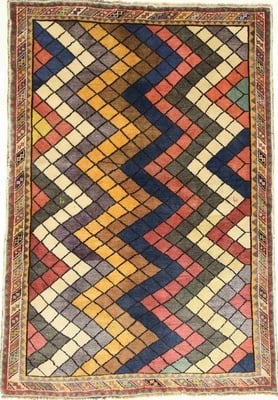 Ghashghai Teppich186x122