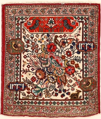 Antike  Tabriz Teppich  65x56