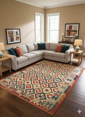 Kilim Carpet 293x203 - alternate view