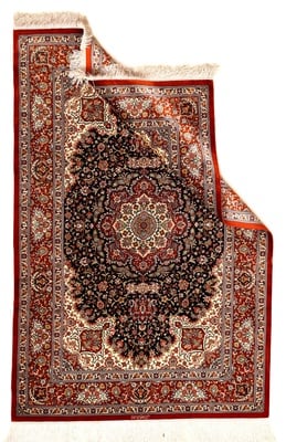 Qum Silk Carpet 154x102 - alternate view