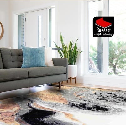 MODERN Lotus Carpet 244x176 - alternate view