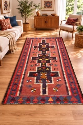 Kelim  Fars Teppich  230x148 - alternate view