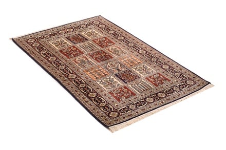 Kashmir Seide Teppich 124x82 - alternate view