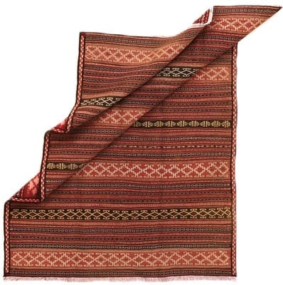 Kelim Fars Teppich 161x114 - alternate view