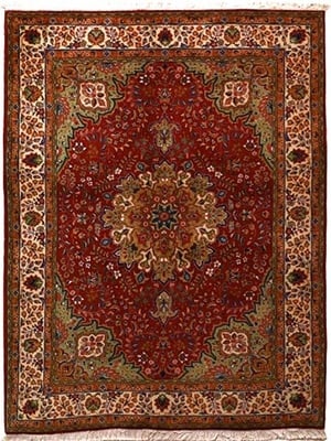 Tabriz Teppich 195x147