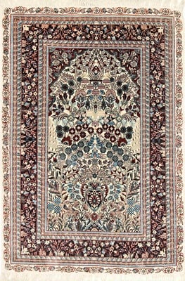 Hereke Seide 93x63