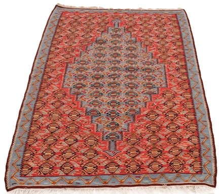 Kelim Seneh Teppich 104x77