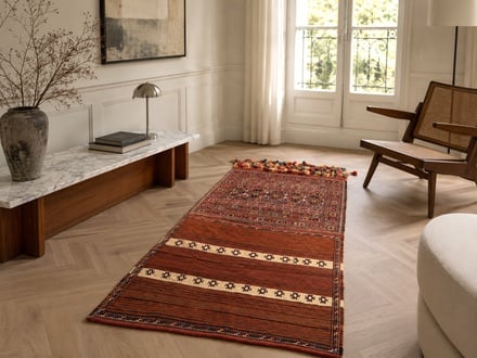 Antique Ghuchan Carpet  210x110 - alternate view