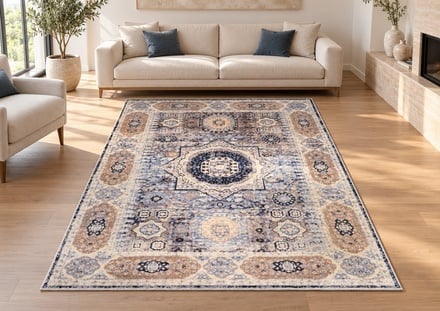 Desinger Modern Lotus Teppich  251x174 - alternate view