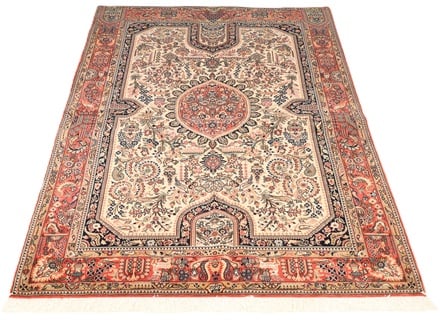 Antique Qum Jamshide Carpet  208x140 - alternate view