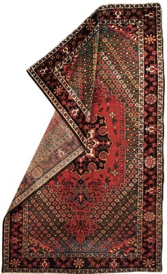 Antike Bakhtiar Teppich  224x135 - alternate view