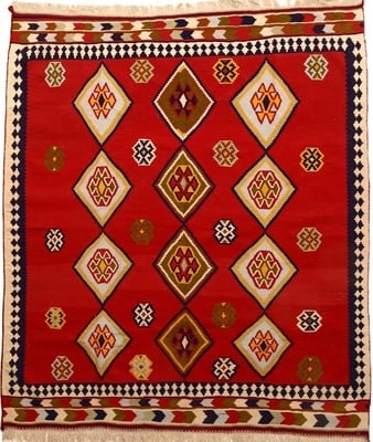Kelim Teppich 228x200