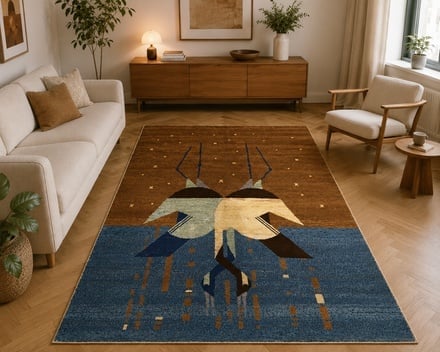 Gabbeh Teppich  245x152 - alternate view