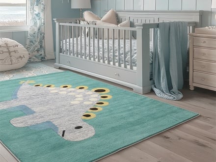 Dino Dream – Children’s Dinosaur Carpet 246 × 171 - alternate view