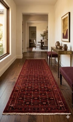Hamadan Teppich 460x92 - alternate view