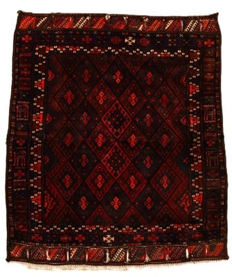 Antike Kurdi Teppich105x102