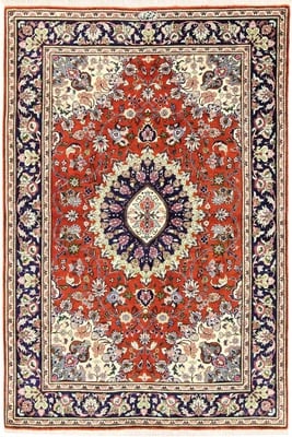 Ghom Silk Carpet 147x100