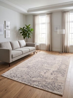 Modern Lotus  Carpet 206x151 - alternate view