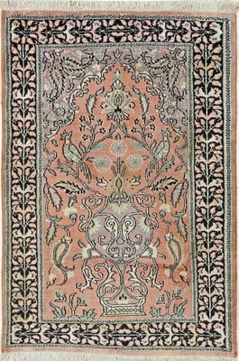 Kaschmir seide Teppich 95x63