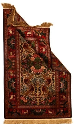 Quchan Seide Teppich 153x94 - alternate view