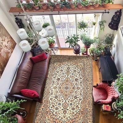 Kashan Teppich 295x196 - alternate view