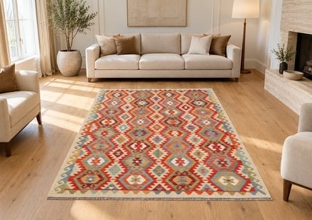 Kilim Carpet 250x174 - alternate view