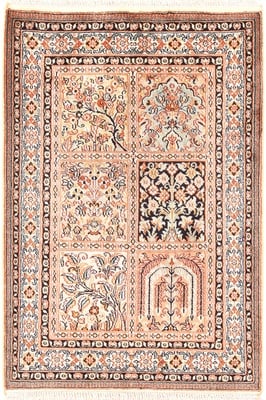 Kahmir Silk Teppich 93x62