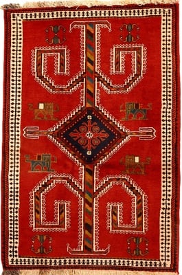 Ghashghai Teppich  163x110
