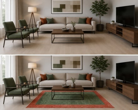 Gabbeh Teppich 193x152 - alternate view