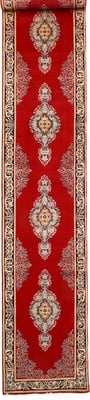 Vintage Kerman Teppich 622x97