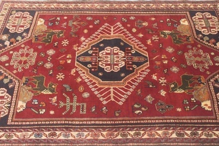 Ghashghai Teppich 184x124 - alternate view