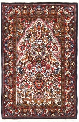 Tabriz Teppich 90x52
