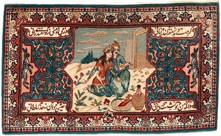 Tabriz40Raj Teppich 117x72