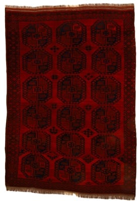 Afghan Antike Teppich 297x215