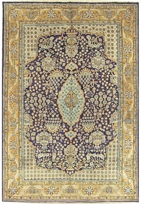 Ghom Silk Carpet  200x137