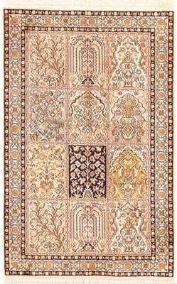 Kahmir Silk Carpet 123x78