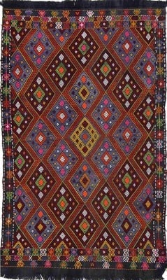 Kelim Azeri Teppich 145x85