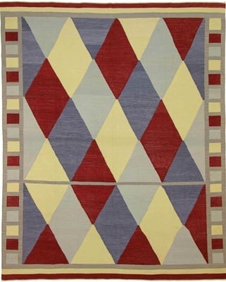 Kelim Afghan Teppich 297x240