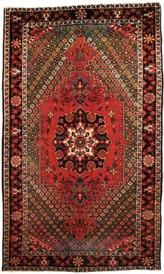 Antike Bakhtiar Teppich  224x135