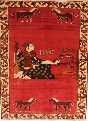 Ghashghai Teppich 196x141