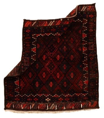 Antike Kurdi Teppich105x102 - alternate view