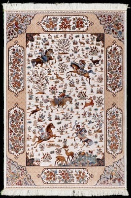 Ghom Dahlia Teppich  230x160