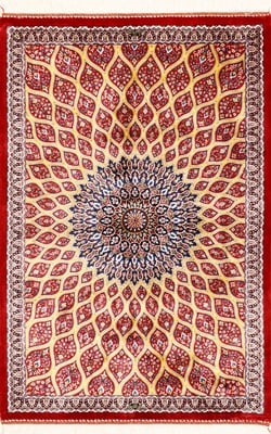 Ghom Geometricdesign Teppich 90x60
