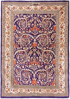Ghom Silk Carpet 115x81