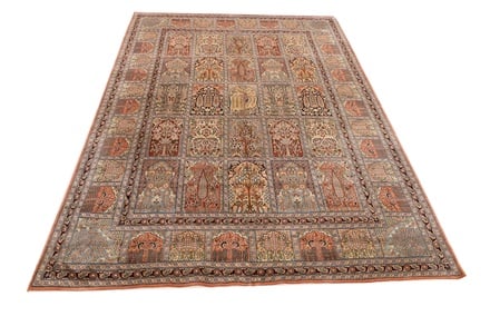 Kashmir Seide Teppich 282x185 - alternate view