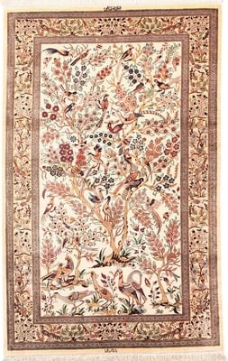 Ghom Salehi Seide Teppich 157x100