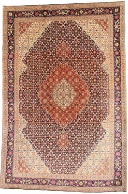 Tabriz Mahi 40 Raj Antike Teppich 290x196