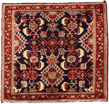 Ghashghai Teppich 55x52